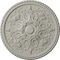 Ekena Millwork Bradford Ceiling Medallion (Fits Canopies up to 6 5/8"), Hand-Painted Pot of Cream, 32 5/8"OD x 2"P CM32BRPCF - alternate 1